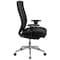 Flash Furniture Hercules Office Chair, Black Back, 28-1/2 in W 25" L 47-1/2" H, Leather Seat GO-WY-85H-1-GG - alternate 8